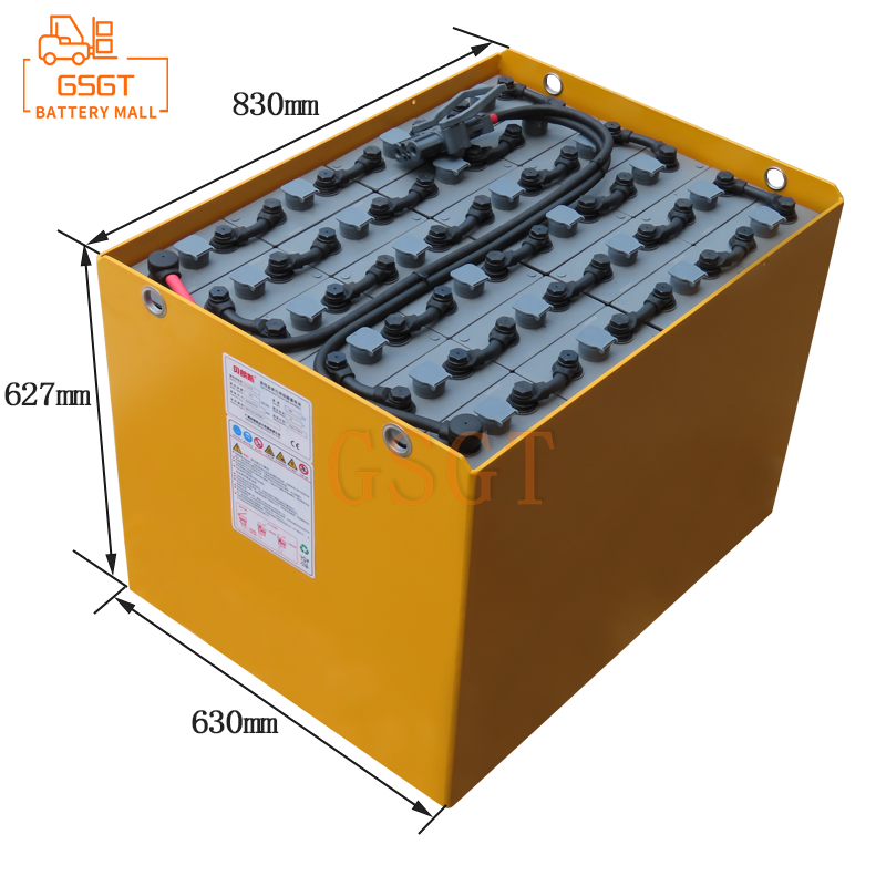  5PzS625 - Jungeinrich 1.6 tons storage EFG216 forklift special 48V625Ah battery - GSGT Mall