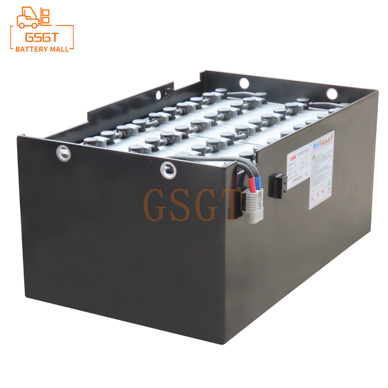 48V400Ah Mitsubishi FB10 electric counterweight forklift battery VCD8AC-GSGT mall factory