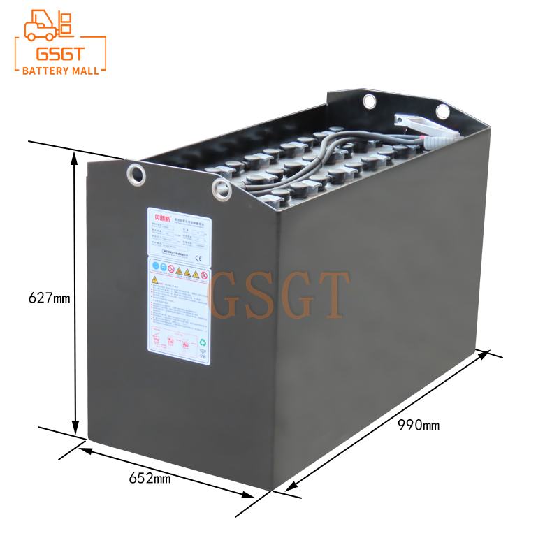 Toyota 8FBN25 forklift VSI645 battery, 48V quality choice, GSGT Mall