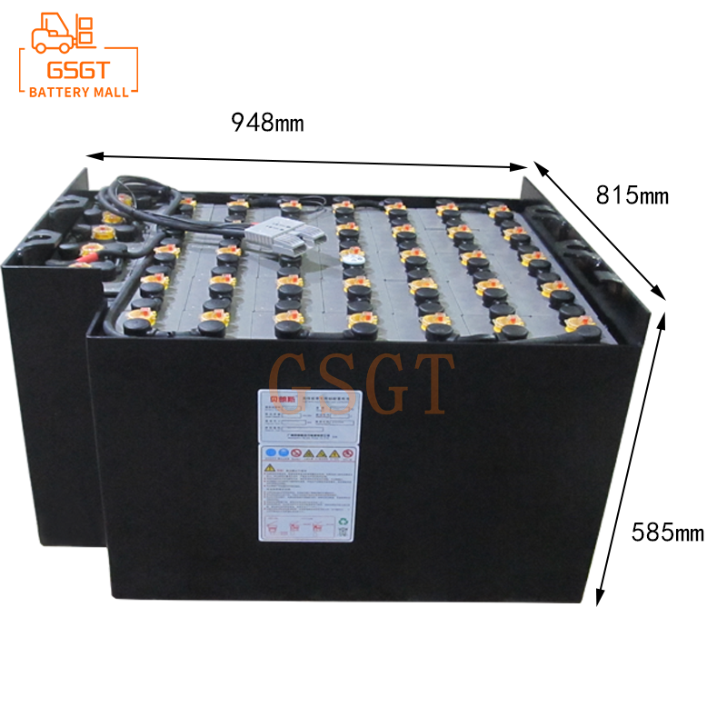 Toyota battery forklift special VSIL370 80 battery set, 8FB30 open rich liquid battery, GSGT Mall