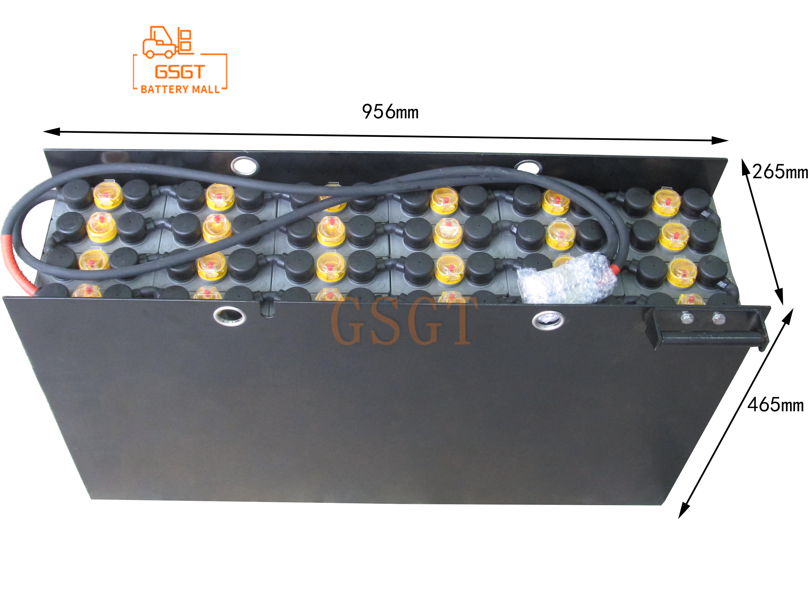 Toyota electric forklift 1.0t special 48V210Ah 24-3DB210 lead-acid battery set
