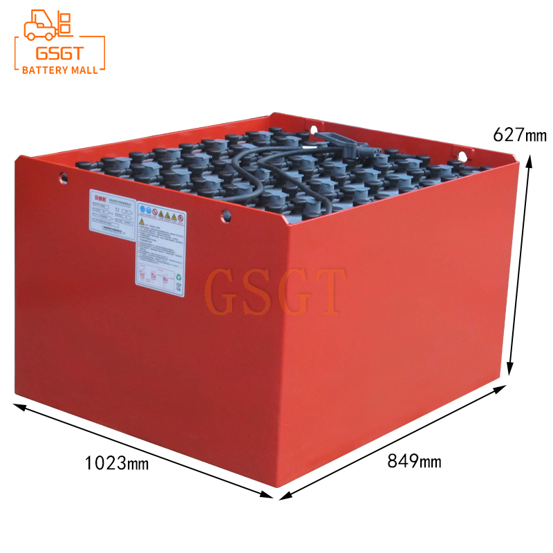 80V 550Ah HAWKER 5PZS550L LinDE 2.5T forklift battery