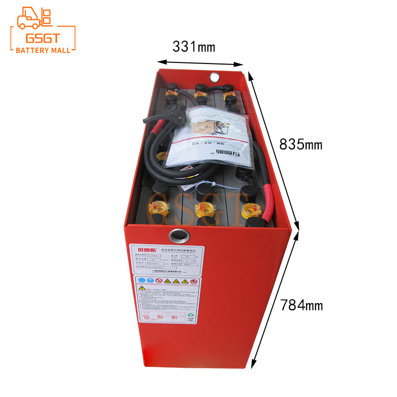 24V 5EPzS600Ah lead-acid battery for Linde R12 electric lift truck