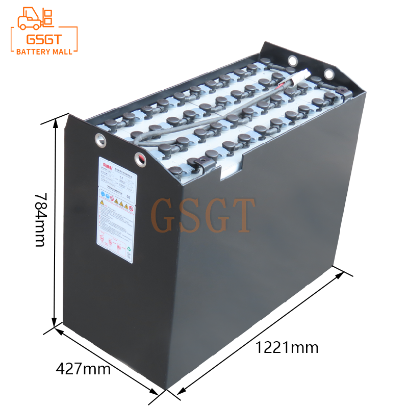 NICHIYU FBRF20 electric forklift 5PZS775-48V lead-acid battery set factory direct benefits came