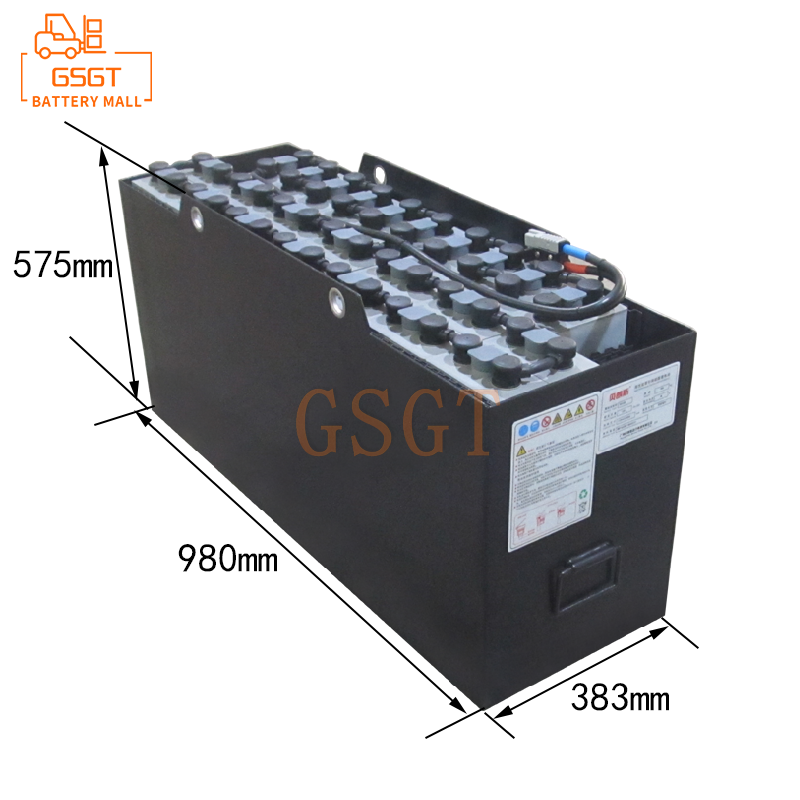 Wholesale DOOSAN 2.5t forklift battery 5PZB350-48V battery parameters