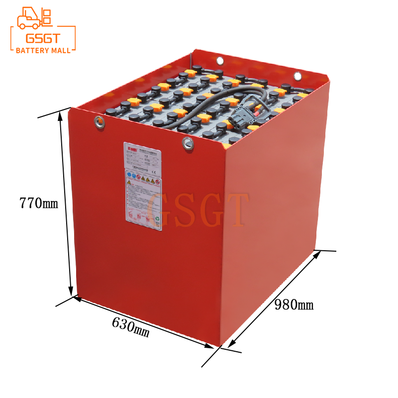 24-5PzS775/48V775Ah Battery Pack Suitable for CLARK TMX20 Forklift Product Details