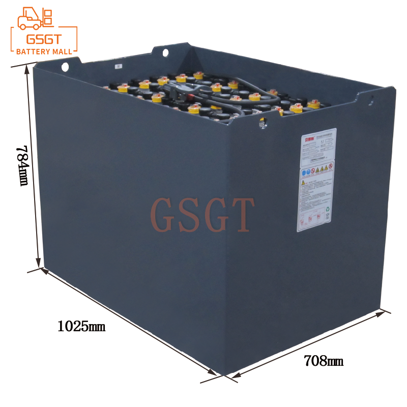 Specification Parameters of CLARK GEX25 Electric Forklift 4HPZS560 Lead-acid Battery 80V560Ah